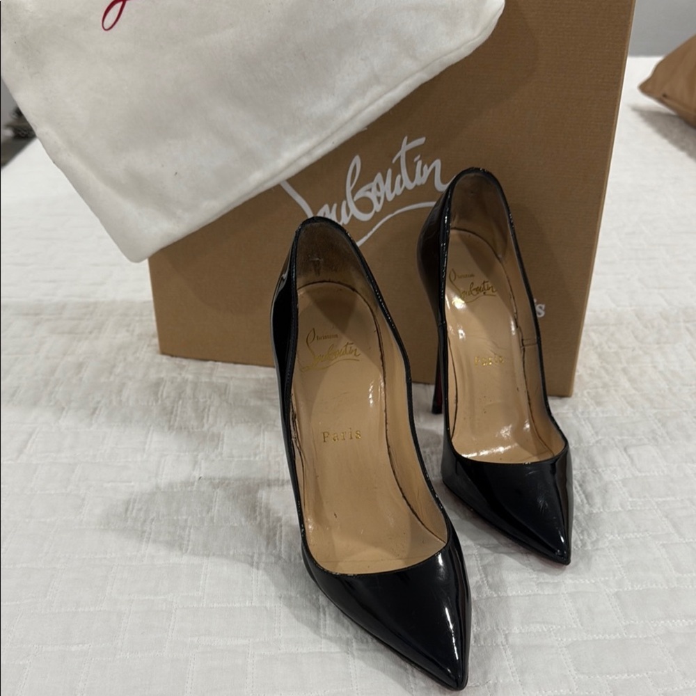 Christian Louboutin Black Stiletto Heels